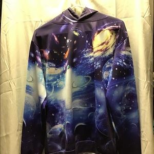 Outer space sweatshirt